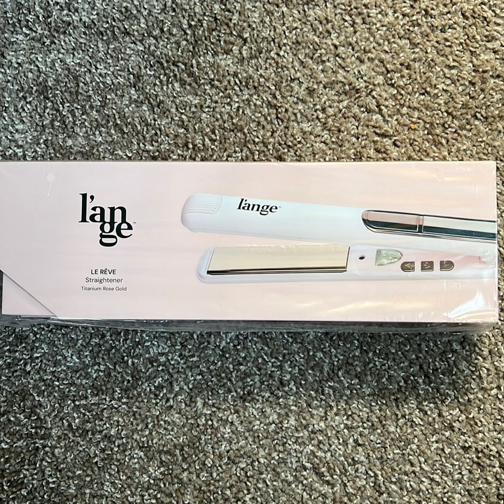 L’ange Le Reve Titanium Rose Gold Straightener